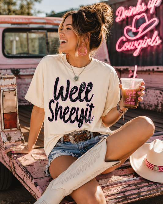 Well Sheeyit Comfort Colors Graphic Tee