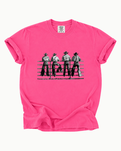 Cowboys at the Fence Graphic Tee