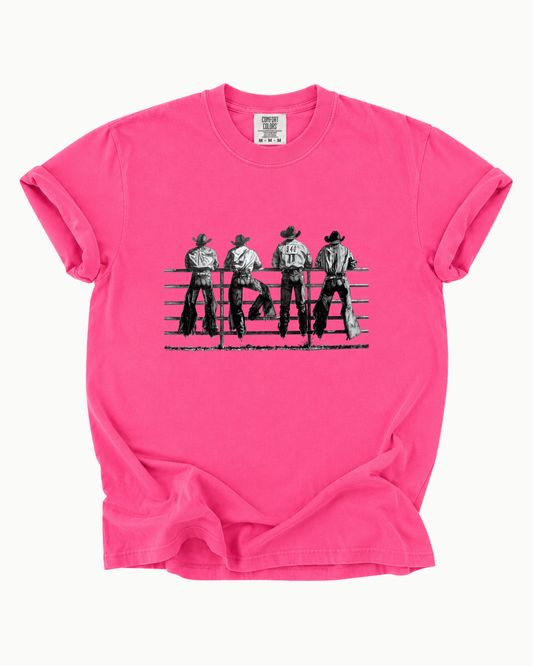 Cowboys at the Fence Graphic Tee