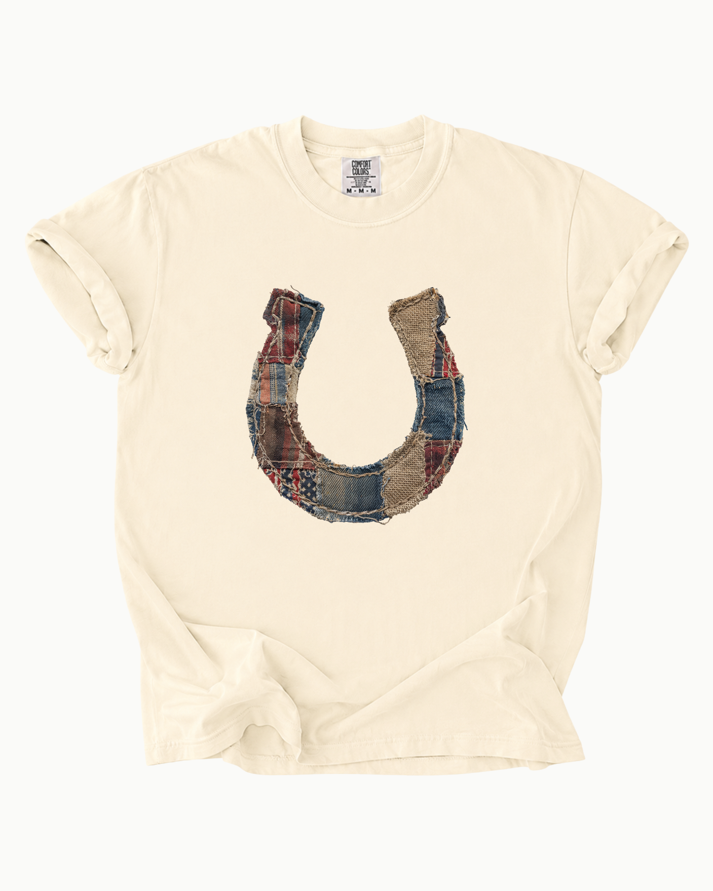 Patchwork Horseshoe Graphic Tee