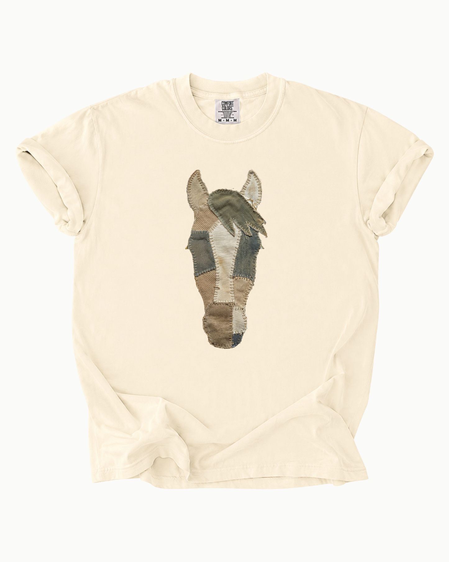Patchwork Horse Graphic Tee