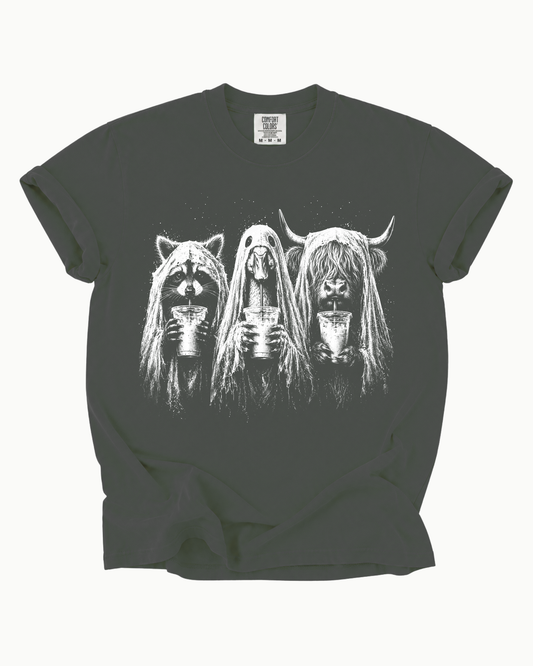 Spooky Crew Comfort Colors Pepper Graphic