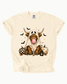 Ghost Highland Cow Comfort Colors Ivory Graphic Tee