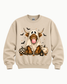 Ghost Highland Cow Graphic Sweatshirt