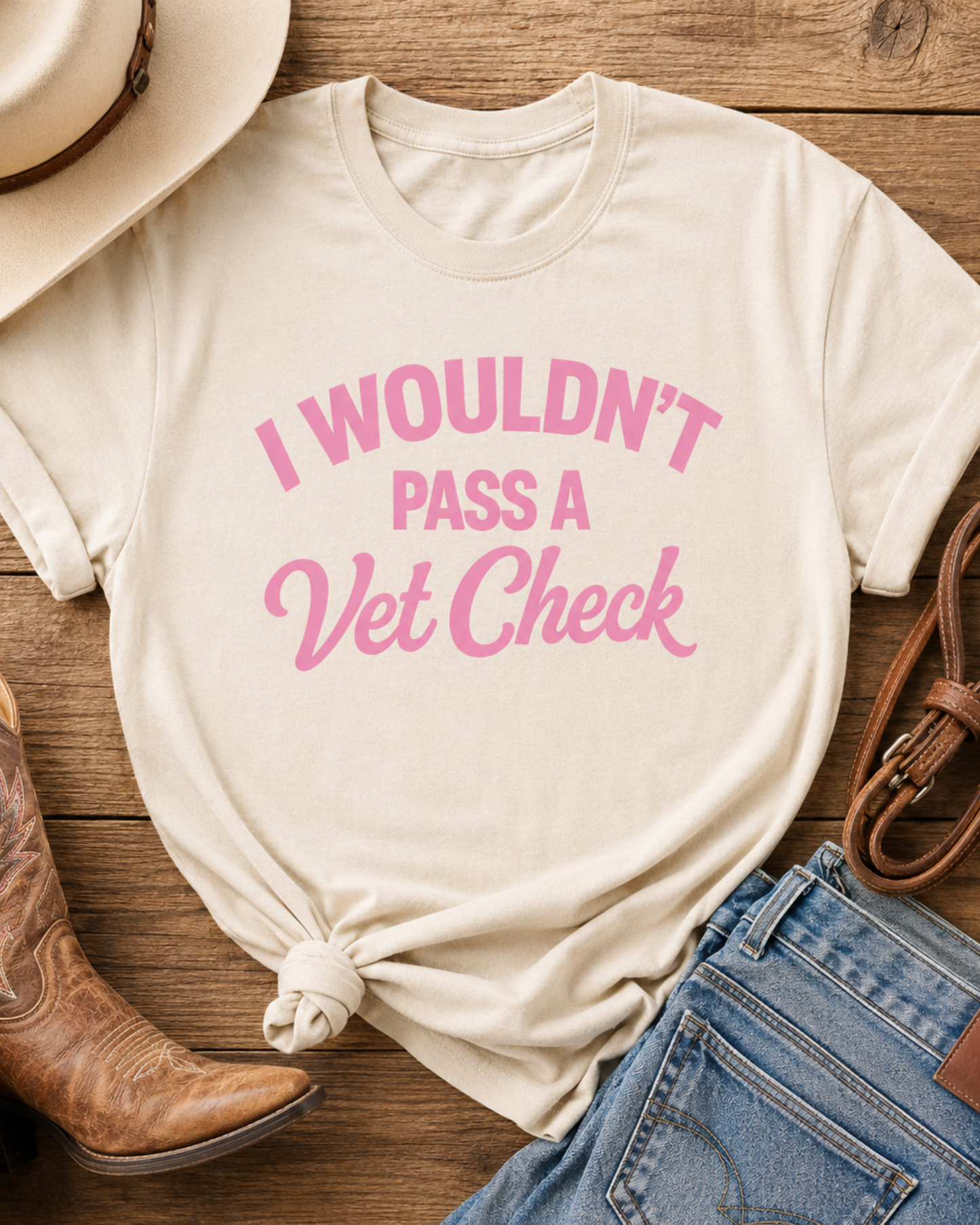 I Wouldn't Pass a Vet Check Comfort Colors Tee