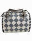 Gray Checkered Speedy Crossbody Bag - Extra Small