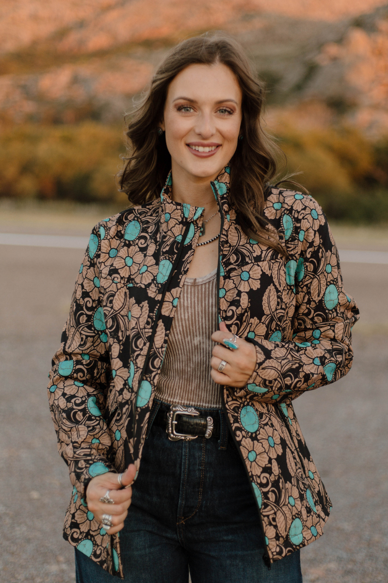 Tattoos Around The Town Western Jacket