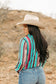 Running Away Serape Western Pullover
