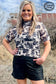 Vintage Rodeo Western Mesh Top