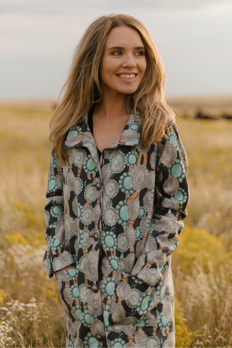 Buckle Up Buttercup Western Suede-Look Jacket