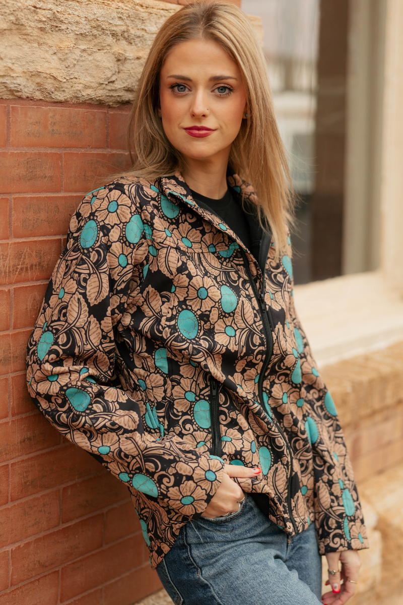 Tattoos Around The Town Western Jacket